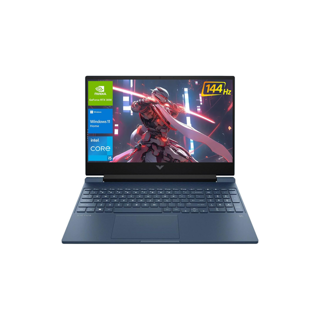 HP Victus 15.6 i5 Gaming Laptop, 15.6" FHD 1920x1080 144Hz, Intel Core i5-12450H, NVIDIA GeForce RTX 3050, 32GB RAM, 1TB SSD, Backlit KB, Touchpad, SD Card Reader,(UPGRADE)
