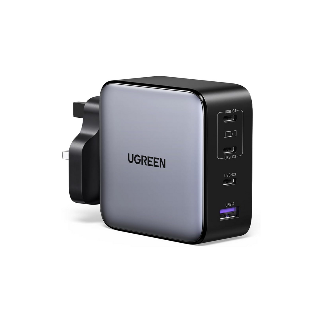 UGREEN Nexode 200W USB C Charger GaN Tech 4-Port 140W Laptop Charger Type C Fast Wall Charger Adapter Compatible for MacBook Pro/Air