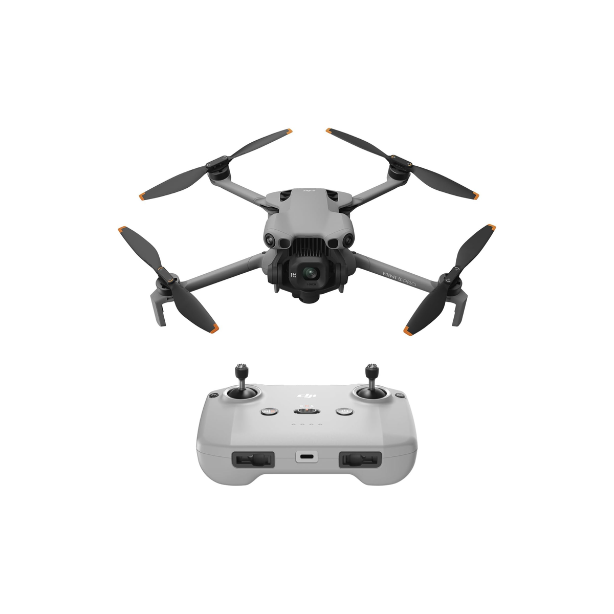 DJI Mini 5 Pro, Foldable 4K drone 1-Inch CMOS, Omnidirectional Obstacle Sensing, ActiveTrack 360°, 225° Gimbal Rotation, 20km Transmission,