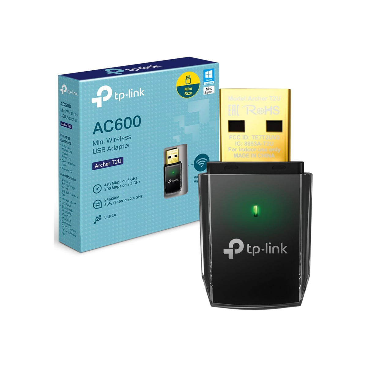 TP-Link AC600 Mini Wireless USB Adapter