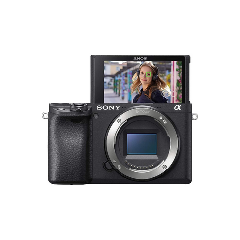 Sony Alpha 6400 | APS-C Mirrorless Camera (Fast 0.02s Autofocus, 24.2 Megapixels, 4K Movie Recording, Flip Screen for Vlogging)