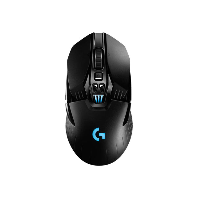 Logitech G903 LIGHTSPEED Wireless Gaming Mouse W/Hero 25K Sensor, PowerPlay Compatible, 140+ Hour with Rechargeable Battery and Lightsync RGB, Ambidextrous, 107G+10G optional, 25,600 DPI, Black