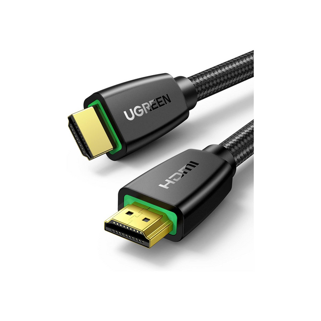 UGREEN HDMI Cable 4K 1M HDMI 2.0 18Gbps High-Speed 4K@60Hz Video Wire Ultra HD 3D 4K Cord Braided Compatible with MacBook Pro UHD TV Nintendo Switch Xbox Playstation PS5/4 PC Laptop