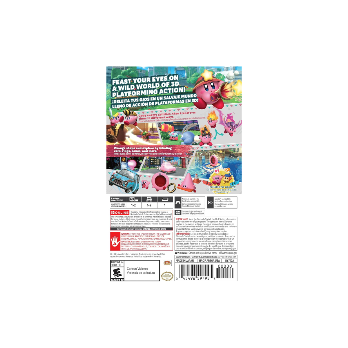 Nintendo Kirby And The Forgotten Land - Nintendo Switch
