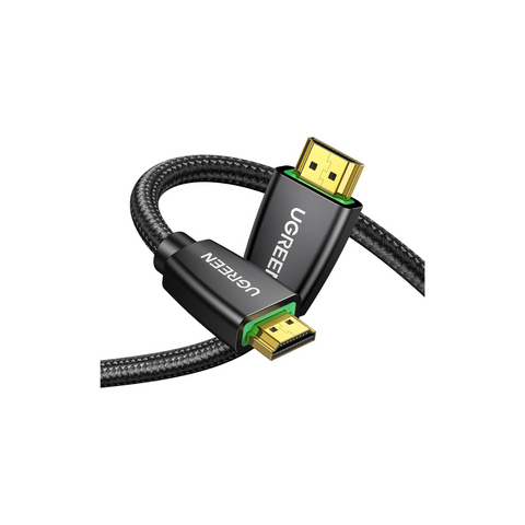 UGREEN HDMI Cable 4K 0.5M HDMI 2.0 18Gbps High-Speed 4K@60Hz Video Wire Ultra HD 3D 4K Cord Braided Compatible with MacBook Pro UHD TV Nintendo Switch Xbox Playstation PS5/4 PC Laptop