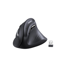 UGREEN Ergonomic Mouse, Vertical Wireless Mouse, 2.4GHz Optical Bluetooth Mice, 4 Adjustable DPI 1000/1600/2000/4000 Levels, 5 Buttons Mice for Laptop, PC, Chromebook, Desktop, Notebook etc, Black