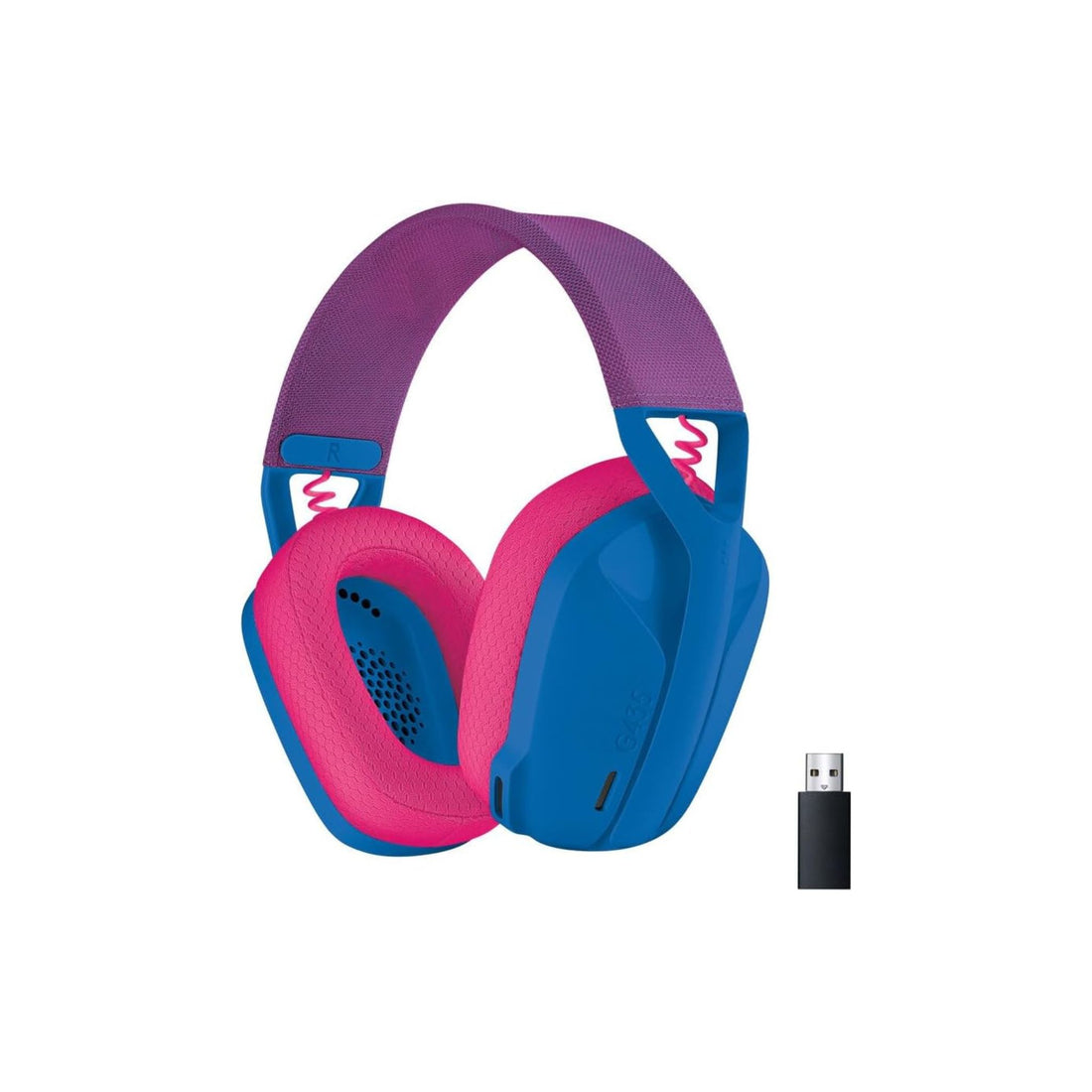 Logitech G435 Lightspeed And Bluetooth Wireless Gaming Headset - Lightweight Over-Ear Headphones
