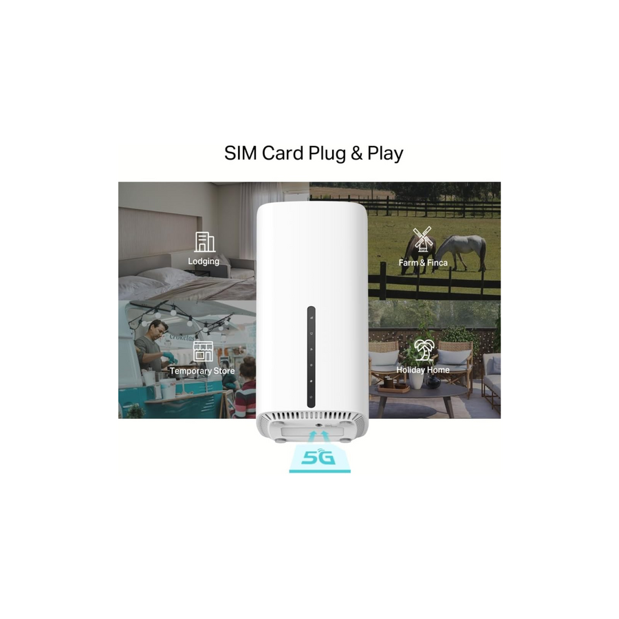 TP-Link Archer NX200 5G Wi-Fi 6 AX1800Mbps Router with SIM