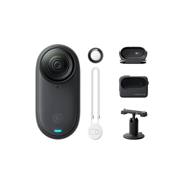 Insta360 GO3S 4K Action Camera with 64GB Memory (Black)