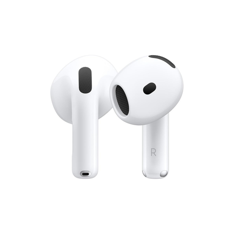 Apple AirPods 4 Wireless Earbuds, Bluetooth Headphones, with Active Noise Cancellation, Adaptive Audio, Transparency Mode, Personalized Spatial Audio, USB-C Charging Case, Wireless Charging, H2 Chip