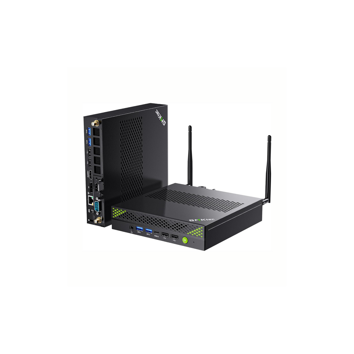 GMKtec Mini PC Workstation, Intel Core i9 13900HK(14C/20T) up to 5.4GHz, Mini Computer 32GB DDR5 RAM 1TB SSD, 8X USB Ports/COM/HDMI/DP for Office Business