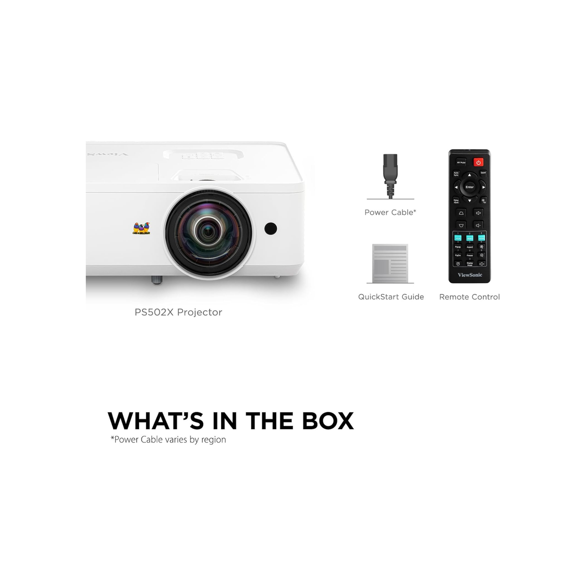 ViewSonic 3800 Lumens SVGA High Brightness Projector for Home and Office with HDMI Vertical Keystone (PA503S), SVGA, Single, White/gray