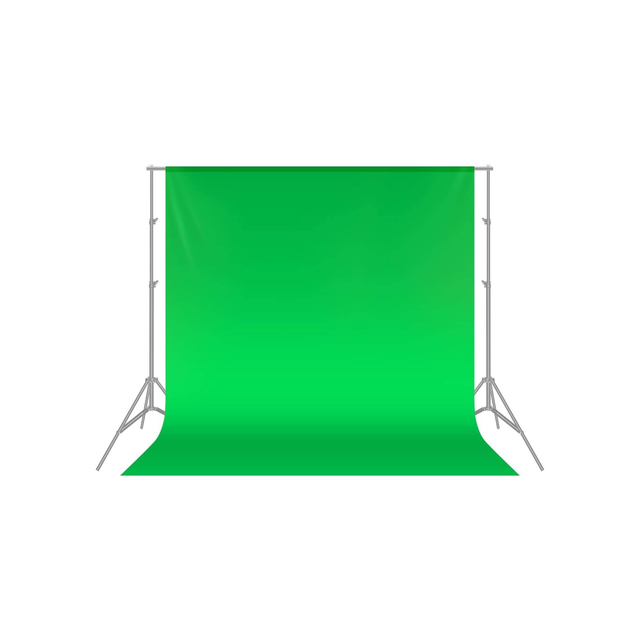 Neewer 6x9 feet/1.8x2.8 meters Photo Studio 100 Percent Pure Muslin Collapsible Backdrop Background for Photography, Video and Television (Background Only), Green | 10083667 Neewer