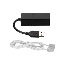 USB 2.0 Fax Modem, External Hardware Dial Up, USB 56K External Dial Up Fax Data Modem Plug and Play Computer Laptop Fax Modem for 10 8 7