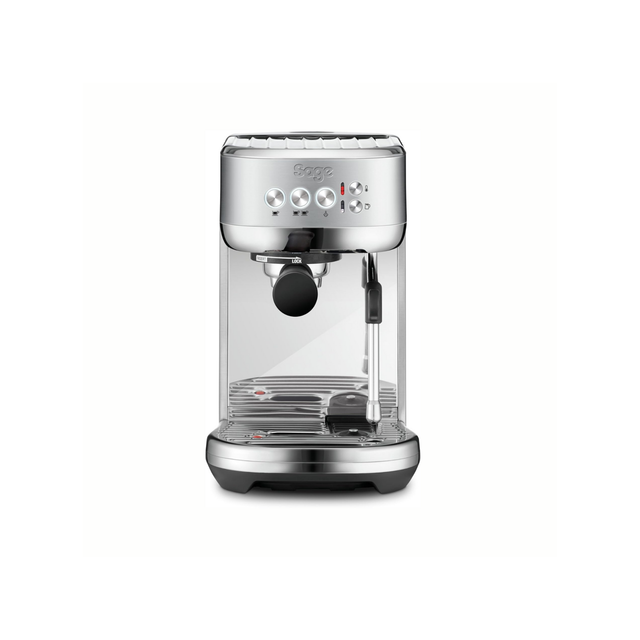 Sage - The Bambino Plus - Compact Coffee Machine with Automatic Milk Frother, Brushed Stainless Steel - UAE Version, 2 Year Manufacturer Warranty