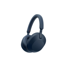 Sony WH 1000XM5 Noise Cancelling Wireless Headphones 30 hours battery life Over ear style Optimised for Alexa and the Google Assistant with built in mic, Midnight Blue, UAE Version - 1-Year warranty