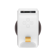 BenQ GV31 1080p LED Portable Ceiling Projector with Rotating Angle Projection | 16W 270˚ Bass Wireless Speaker | Android TV with Netflix | Chromecast & AirPlay | Autofocus & 1D Keystone | HDMI | USB-C