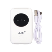 Airshi Mobile Hotspot, Portable Unlocked Mobile WiFi Router 4G LTE Router Built in 3200MAh Battery & Sim Card Slot, Up to 300Mbps Download Speed & Up to 10 WiFi Connect Devices