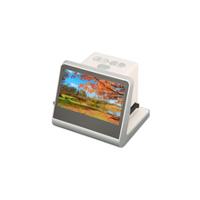 BusoTh Slide and Negative Scanner, Digital Film Scanner with Large 5 Inch Color HD Screen, 14MP 22MP JPEG NTSC PAL USB C Mini HD Port for Converting Slides and Negatives to Digital