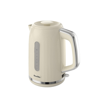 Breville Bold Vanilla Cream Electric Kettle | 1.7L | 3kW Fast Boil | Cream & Silver Chrome [VKT223]
