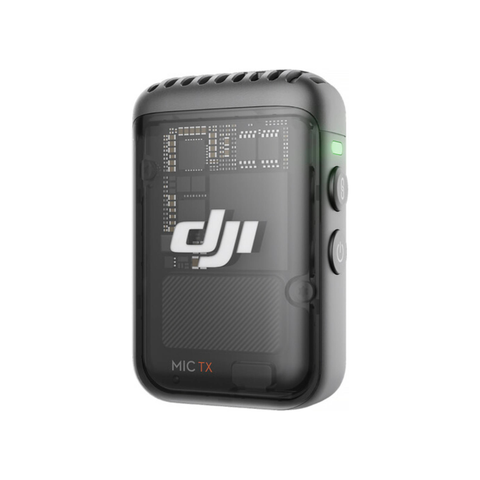 DJI Mic 2 Microphone, Intelligent Noise Cancelling, 32-Bit Float Internal Recording, 250M Range, 3.5mm Input for Lavalier, 8GB Internal Storage | CP.RN.00000328.01