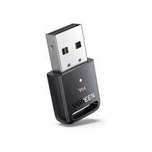 UGREEN Bluetooth Adapter 5.4 for PC, Bluetooth Dongle Plug and Play USB Receiver Transmitter for Windows 11/10/8.1, Laptop, Keyboard, Mouse, Speaker, Headphone, PS5/Xbox/Switch Controller