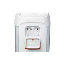 JBL Party Box Club 120 | Powerful Sound & Lightshow | Up to 12 Hours Playtime | AI Sound Boost | Multi-speaker connection by Auracast | Dual Mic & Guitar Inputs | JBLPBCLUB120SWUK, White