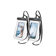 UGREEN Waterproof Phone Case, IPX8 Certified 30M Waterproof Phone Pouch Cellphone Dry Bag Case Fit for up to 7.2'' Compatible with iPhone 16/15/14/13 Series, S24 S25 Ultra 2 Pack