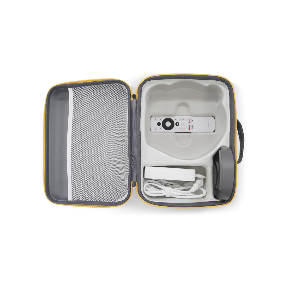 BenQ Hard Carry Case GV50 and GV31 Portable Projector Travel Box Large Space Pocket