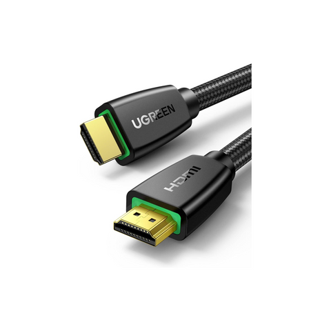 UGREEN HDMI Cable 4K 2M HDMI 2.0 18Gbps High-Speed 4K@60Hz Video Wire Ultra HD 3D 4K Cord Braided Compatible with MacBook Pro UHD TV Nintendo Switch Xbox Playstation PS5/4 PC Laptop