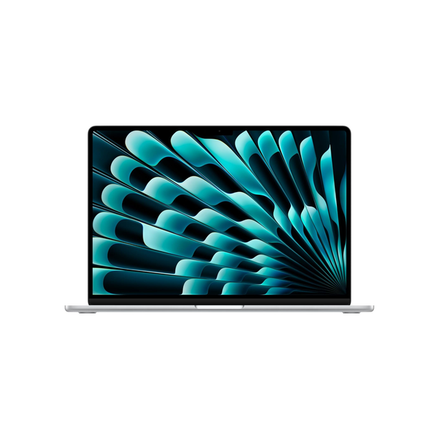 Apple 2025 MacBook Air (15-inch, Apple M4 chip with 10-core CPU and 10-core GPU, 24GB Unified Memory, 512GB) - Silver;English