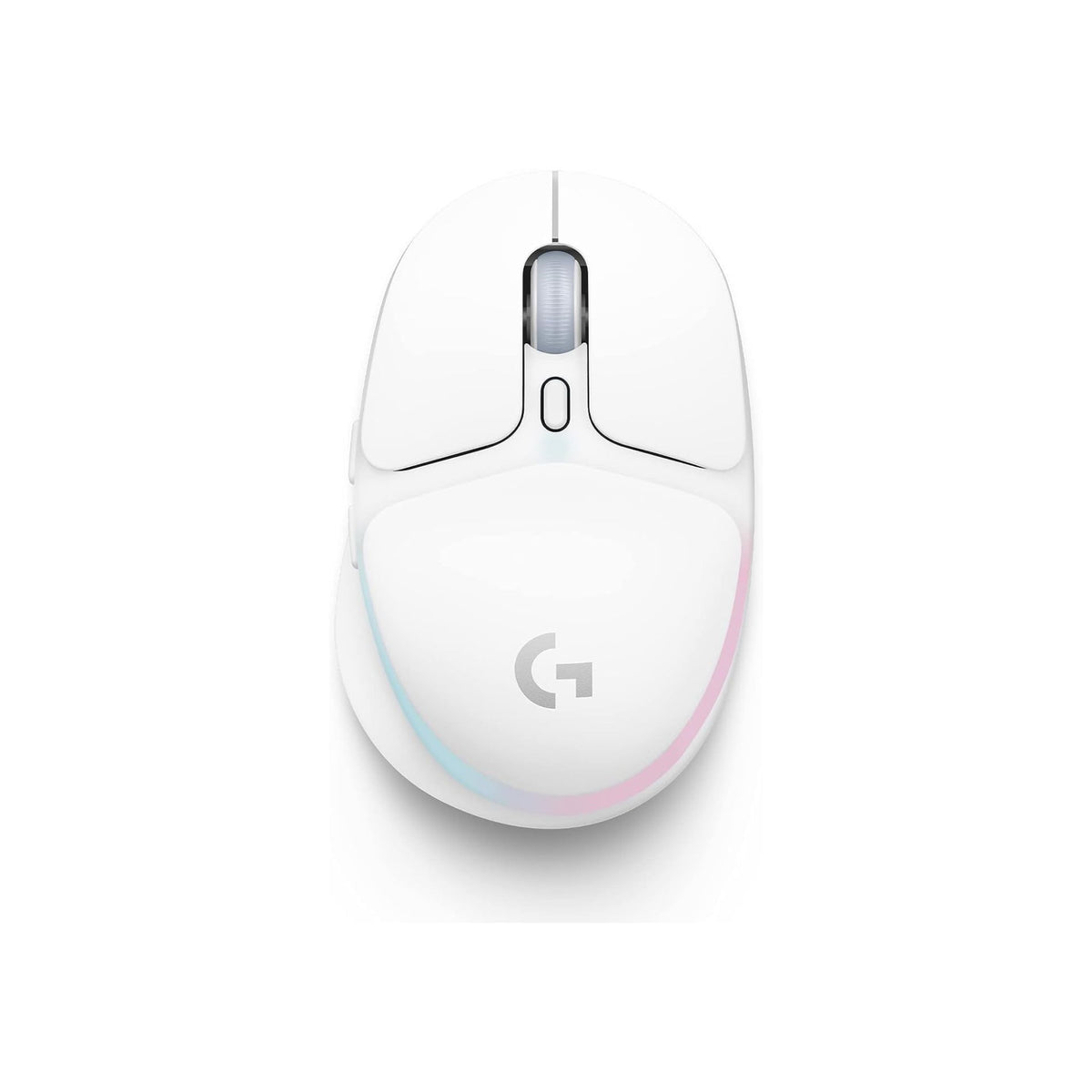 Logitech G G705 Wireless Gaming Mouse, Customisable LIGHTSYNC RGB Lighting, LIGHTSPEED Wireless, Bluetooth Connectivity, Lightweight, PC/Mac/Laptop - White Mist