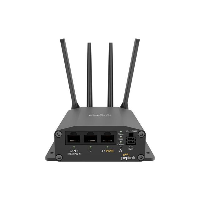 Peplink MAX BR1 Mini (Cat 7) | 2 LAN Ports, 1 WAN Port | 1 LTE Modem | Redundant SIM Slots | Includes 1 Year PrimeCare | MAX-BR1-MINI-LTEA-US-T-PRM Peplink