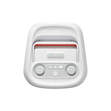 JBL Party Box Club 120 | Powerful Sound & Lightshow | Up to 12 Hours Playtime | AI Sound Boost | Multi-speaker connection by Auracast | Dual Mic & Guitar Inputs | JBLPBCLUB120SWUK, White