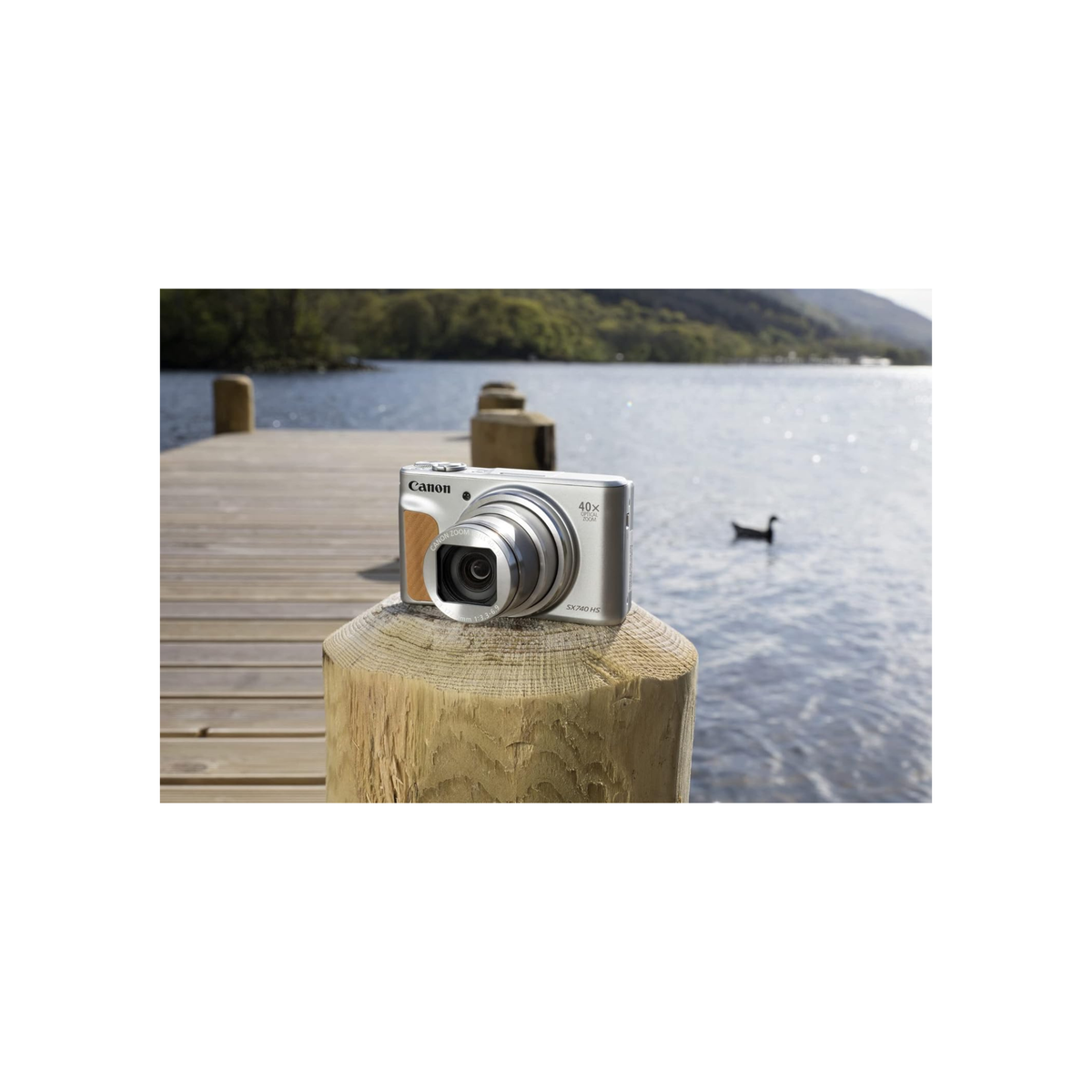 Canon SX740 HS PowerShot Digital Camera - Silver - image 6