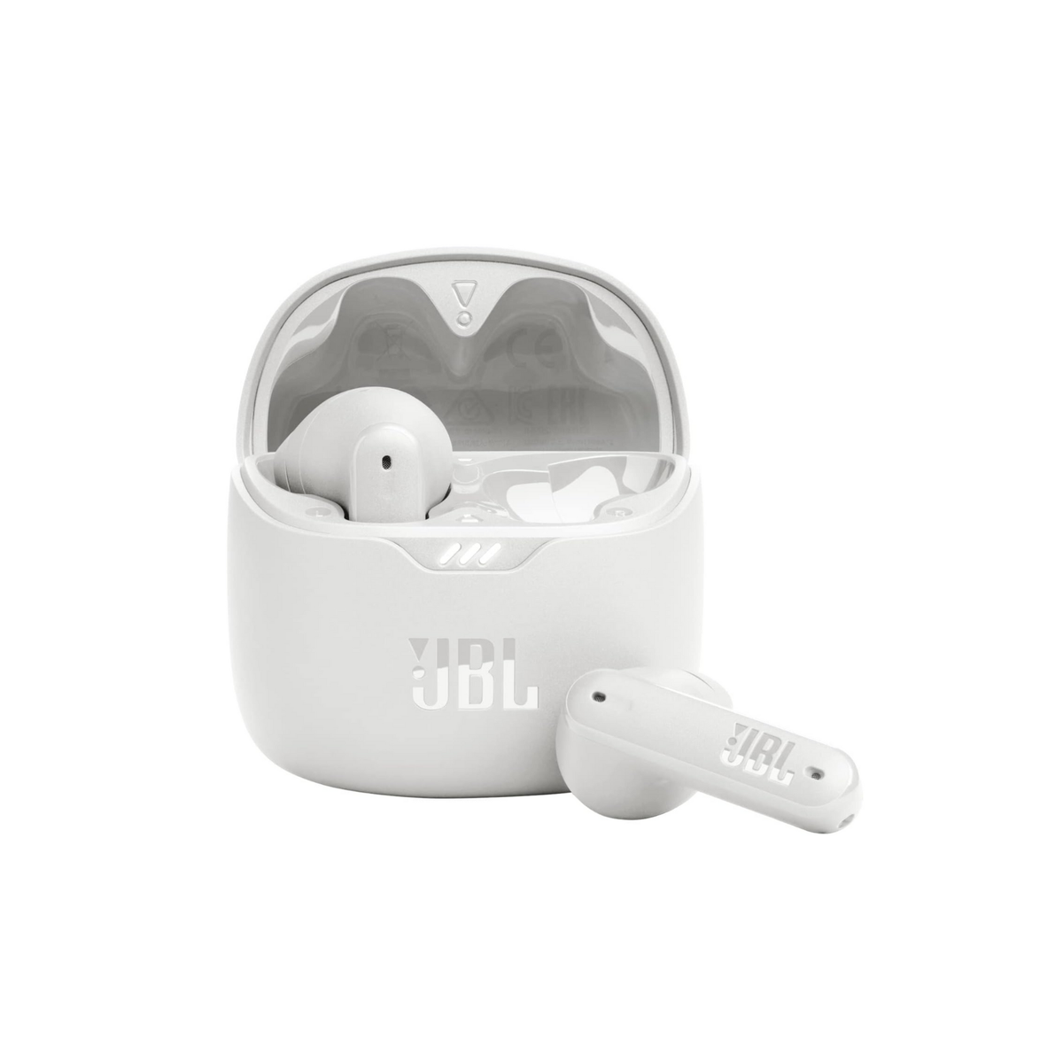 JBL Tune Flex - True Wireless Noise Cancelling Earbuds (White), Small