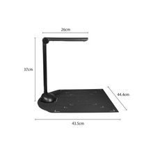 Labymos Document Camera Book Scanner A3 A4 Size with LED Fill Light HD 16 Mega-pixels High Speed Scanning Support Multi-Language OCR Software USB Port Compatible with Windows for ID Cards Passport Bo
