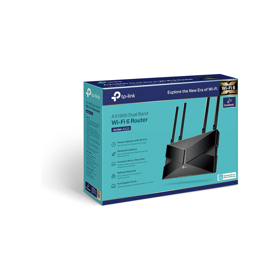 TP-Link Archer AX23 AX1800 Dual-Band Wi-Fi 6 Router