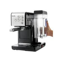 Breville One-Touch CoffeeHouse Coffee Machine | Espresso, Cappuccino & Latte Maker | 19 Bar Italian Pump | Automatic Milk Frother | ESE Pod Compatible | Black [VCF107]
