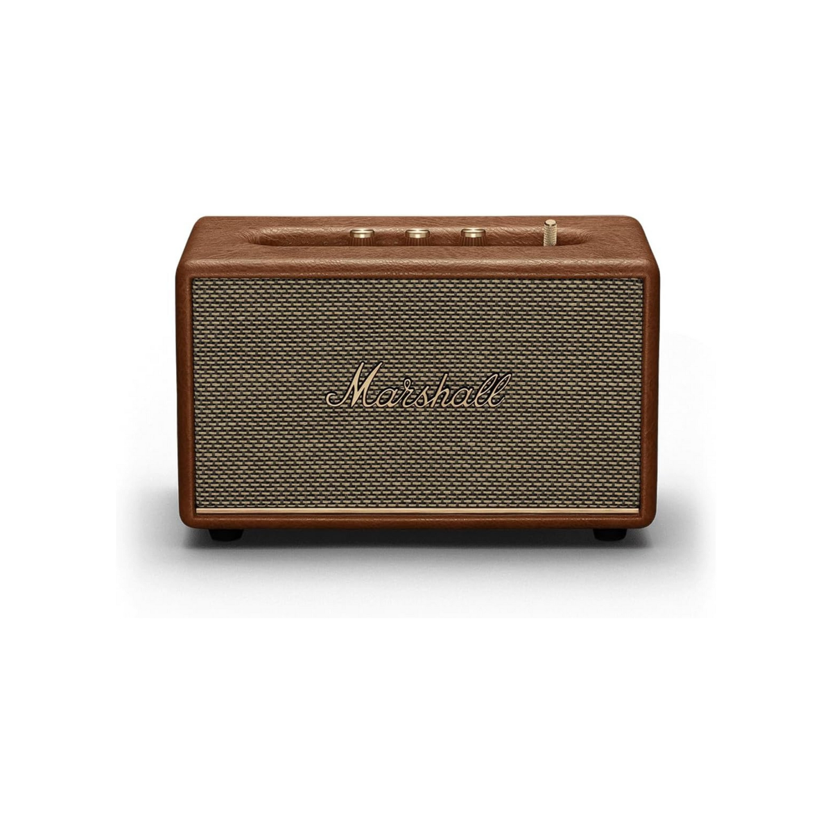 Marshall Acton III 60W Premium Home Wireless Speaker with Bluetooth 5.2 and Multiple Inputs - Enjoy signature Marshall sound | (Brown)