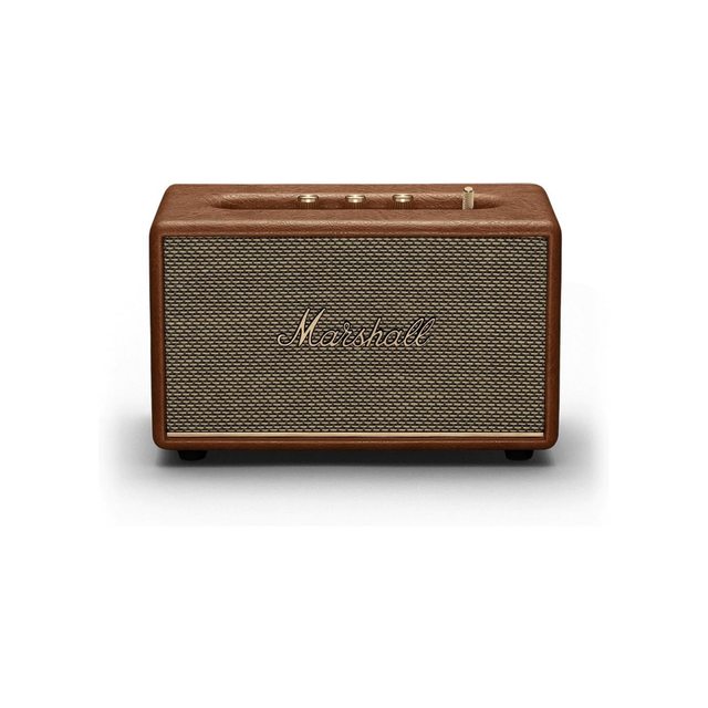 Marshall Acton III 60W Premium Home Wireless Speaker with Bluetooth 5.2 and Multiple Inputs - Enjoy signature Marshall sound | (Brown)