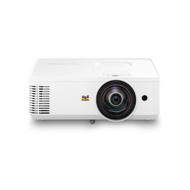 ViewSonic 3800 Lumens SVGA High Brightness Projector for Home and Office with HDMI Vertical Keystone (PA503S), SVGA, Single, White/gray