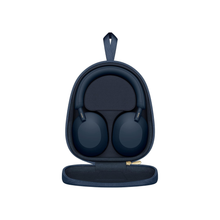 Sony WH 1000XM5 Noise Cancelling Wireless Headphones 30 hours battery life Over ear style Optimised for Alexa and the Google Assistant with built in mic, Midnight Blue, UAE Version - 1-Year warranty