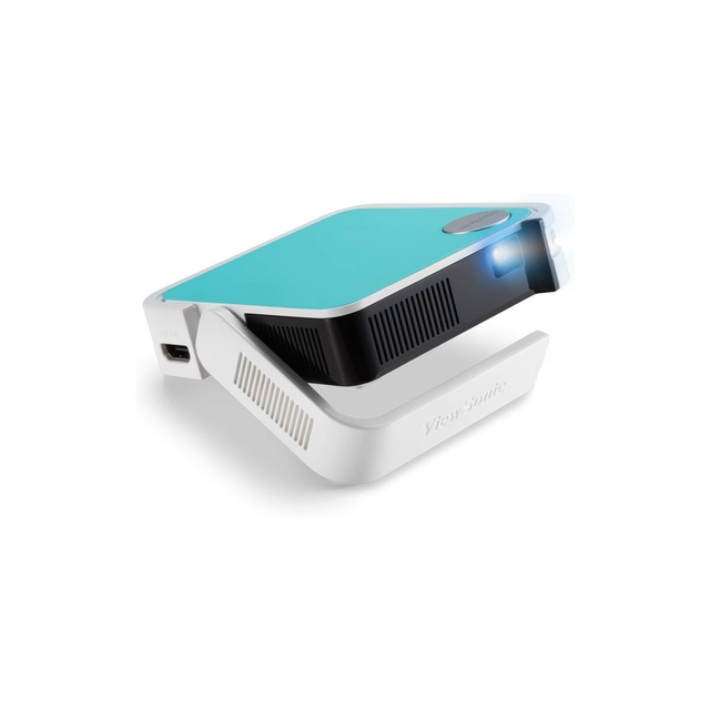 Viewsonic M1 Mini Plus Pocket LED Ultra-Portable Projector With Integrated Jbl Audio Wi-Fi Bluetooth Wvga 120 Lumens HDMI USB Compatible TV Sticks & Gaming Consoles In 3 Colours