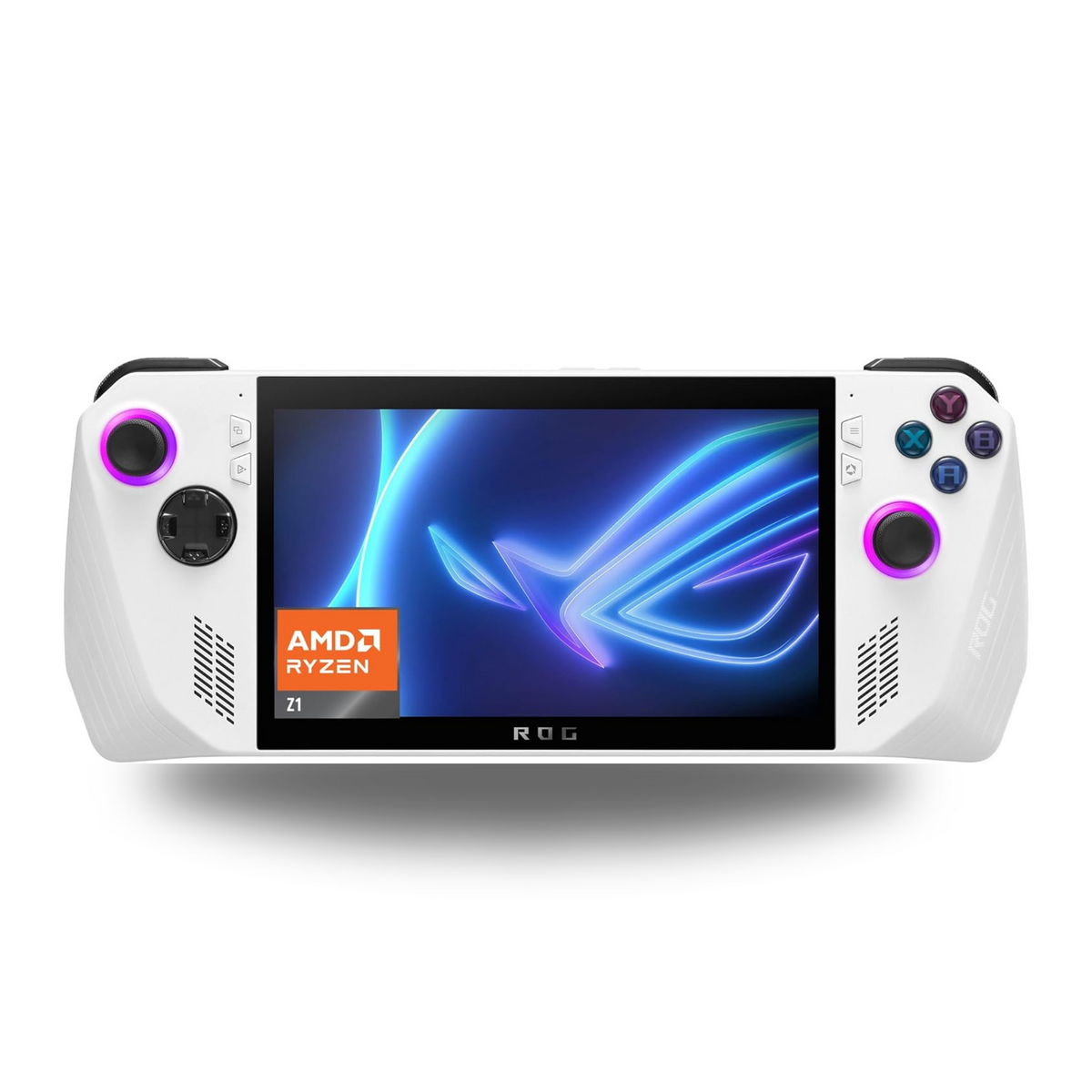 ASUS ROG Ally RC71L-NH019W (White) Gaming Handheld, AMD Ryzen Z1 Processor 16GB 512GB SSD, AMD Radeon, WINDOWS 11 HOME, 7-inch 120Hz/7ms, Gorilla Glass DXC, Touch Screen