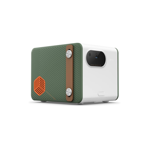 BenQ GS50 1080p Wireless Outdoor Projector | Smart Android TV | WiFi & Bluetooth | 2.1 Channel Speakers with Extra Bass | HDR10 | Autofocus & Keystone | Portable Movie Projector for Camping & Home