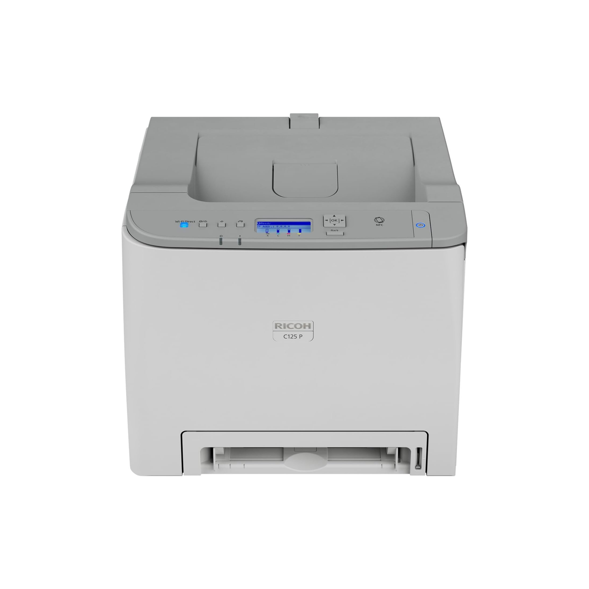 RICOH C125 P Color Laser Printer | 26ppm | Secure Wireless | Easy Change Toner | WiFi, AirPrint, Mopria, Ethernet, USB | Duplex Printing