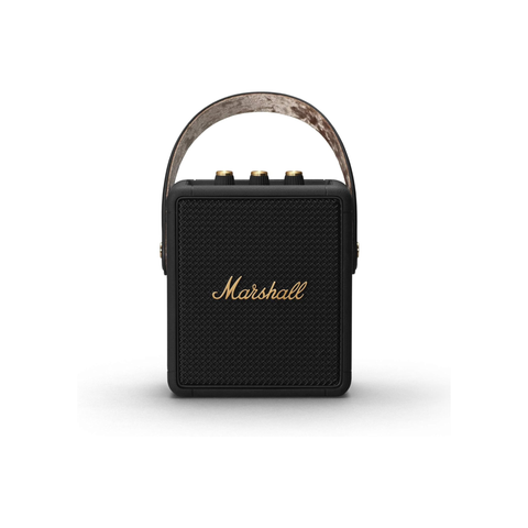 Marshall Stockwell II Wireless Portable Bluetooth Speaker 20+ Hours 20W - Black & Brass
