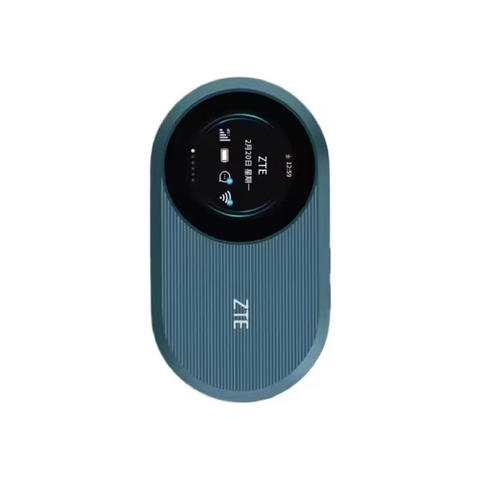 ZTE Wireless Mobile Wi-FI Router Pro U10S Pro,WiFi 6 Up to 287Mbps,3000mAh Unlock 4G LTE Pocket WiFi Router With Sim Card Slot And Type C Port-Blue