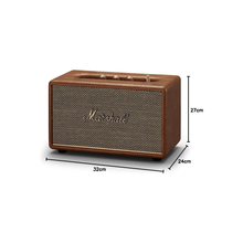 Marshall Acton III 60W Premium Home Wireless Speaker with Bluetooth 5.2 and Multiple Inputs - Enjoy signature Marshall sound | (Brown)